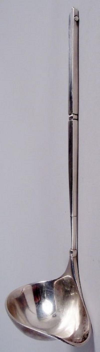 Georg Jensen Georg Jensen Sauce Ladle in Rare Ornamental Pattern No 23