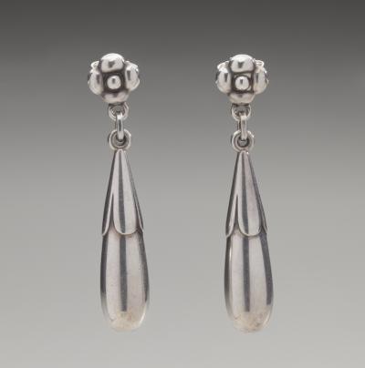 Georg Jensen Georg Jensen Silver Dangle Earrings No 6