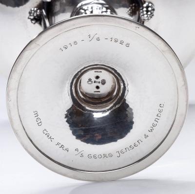 Georg Jensen Georg Jensen Sterling Silver Compote No 264 Presentation Piece