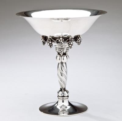 Georg Jensen Georg Jensen Sterling Silver Compote No 264 Presentation Piece