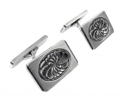Georg Jensen Georg Jensen Sterling Silver Cufflinks Denmark design 59A