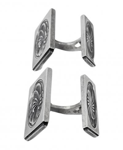 Georg Jensen Georg Jensen Sterling Silver Cufflinks Denmark design 59A