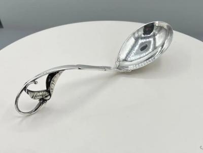 Georg Jensen Georg Jensen Sterling Silver Ornamental Serving Spoon 141