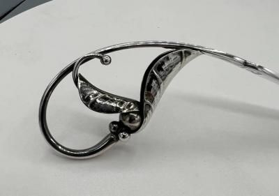 Georg Jensen Georg Jensen Sterling Silver Ornamental Serving Spoon 141