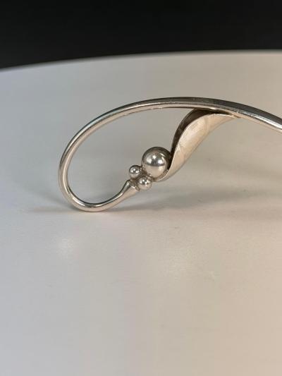 Georg Jensen Georg Jensen Sterling Silver Ornamental Serving Spoon 141