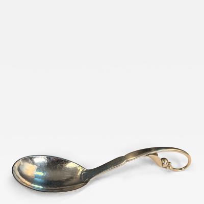 Georg Jensen Georg Jensen Sterling Silver Ornamental Serving Spoon 141