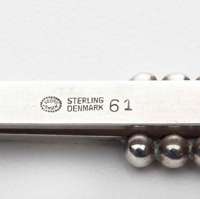 Georg Jensen Georg Jensen Sterling Silver Tie Bar No 61