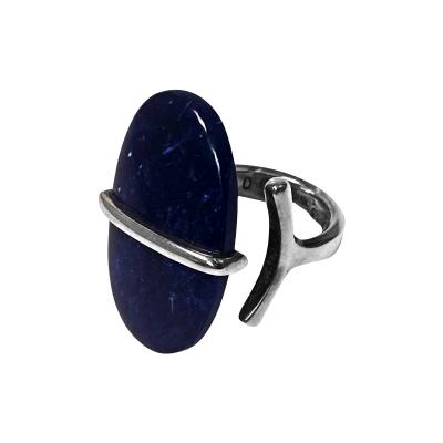 Georg Jensen Georg Jensen Torun Bulow Hube Sodalite Ring C 1970