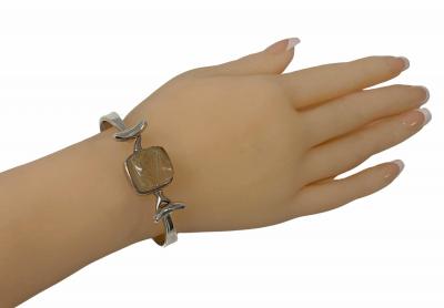 Georg Jensen Georg Jensen Vivianna Torun Bangle rutilated quartz 207