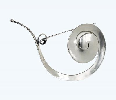 Georg Jensen Georg Jensen Vivianna Torun Sterling large Pram Brooch No 392