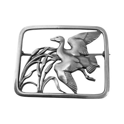 Georg Jensen Georg Jensen sterling silver Bird brooch designed by Hugo Liisberg