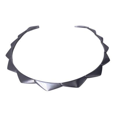 Georg Jensen Georg Jensen sterling silver peak necklace Denmark C 1990