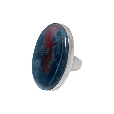 Georg Jensen George Jensen Sterling Silver bloodstone agate Ring C 1960