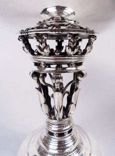 Georg Jensen Pair of Early Georg Jensen Danish Modern Princess Bowls