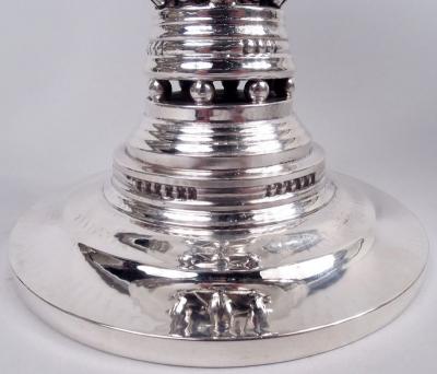 Georg Jensen Pair of Early Georg Jensen Danish Modern Princess Bowls