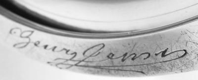 Georg Jensen Pair of Early Georg Jensen Danish Modern Princess Bowls