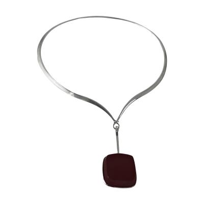 Georg Jensen Vivianna Torun Bulow Hube for Georg Jensen Quartz Necklace