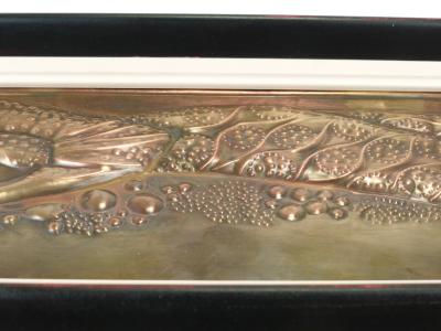 Georg Klimt Georg Klimt Vienna Secession Pair Demeter Art Nouveau Relief Panels 1900s