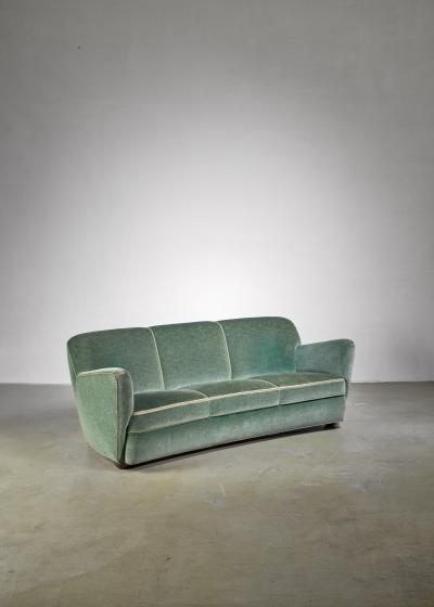 Georg Kofoed Georg Kofoed three seater sofa Denmark 1940s
