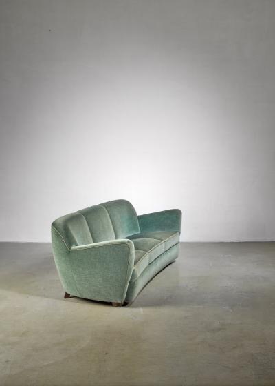 Georg Kofoed Georg Kofoed three seater sofa Denmark 1940s
