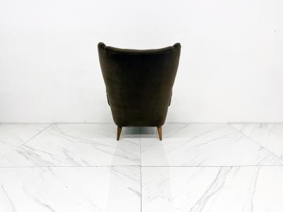 Georg Thams Model VP 37 Oak and Teak Lounge Chair by Georg Thams Denmark 1950s