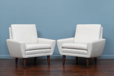 Georg Thams Scandinavian Modern Lounge Chairs by Georg Thams Model 64 1