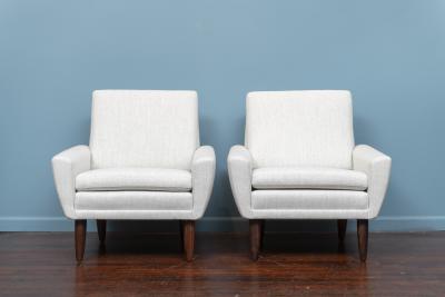 Georg Thams Scandinavian Modern Lounge Chairs by Georg Thams Model 64 1