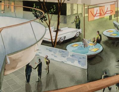 George Anderson Mid Century Cars Dealerships of the Future Automotive
