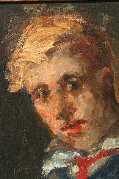 George Benjamin Luks Portrait of a Boy
