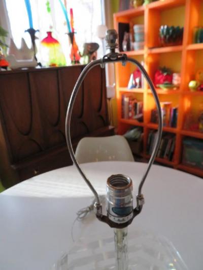 George Bullio Gorgeous Stacked Lucite Lamp by George Bullio