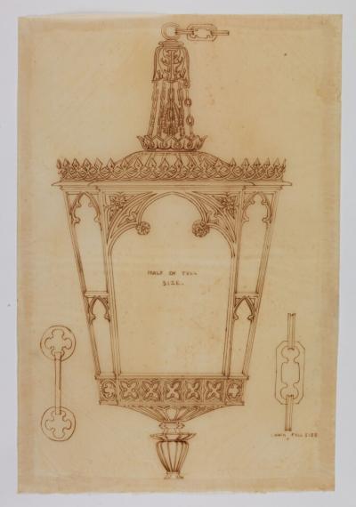 George Bullock Napoleon Buonapartes Gilt Brass Hall Lantern Supplied For Use at St Helena