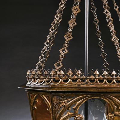 George Bullock Napoleon Buonapartes Gilt Brass Hall Lantern Supplied For Use at St Helena