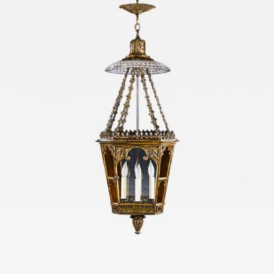 George Bullock Napoleon Buonapartes Gilt Brass Hall Lantern Supplied For Use at St Helena
