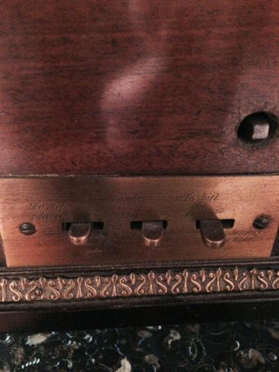 George Bullock Regency Period Musical Clock Attributed to Bullock