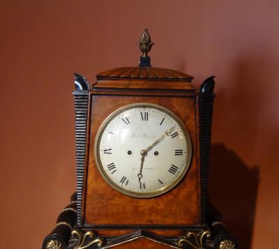 George Bullock Regency Period Musical Clock Attributed to Bullock