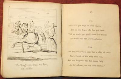 George Cruikshank CRUIKSHANK MAKEPEACE AND DICKENS THE LOVING BALLAD OF LORD BATEMAN