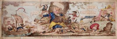 George Cruikshank GEORGE CRUIKSHANK 1792 1878 PREPARING JOHN BULL FOR GENERAL CONGRESS