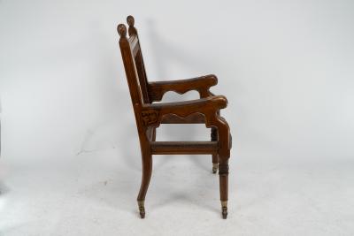 George Edmund Street George Edmund Street Judges armchair designed for The Royal Courts of Justice 