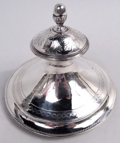 George Fenwick Antique Scottish Georgian Neoclassical Covered Amphora Urn 1808