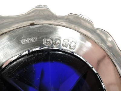 George Frederick Pinnell Antique English Victorian Sterling Silver Mustard Pot 1844