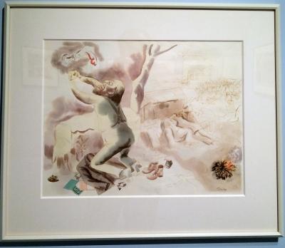 George Grosz Christus am Oelberg