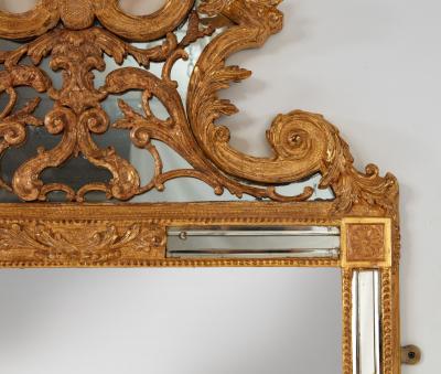 George I Border Glass Mirror