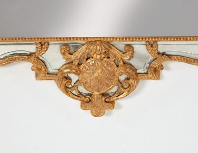 George I Border Glass Mirror