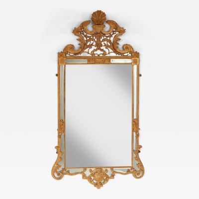 George I Border Glass Mirror