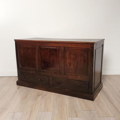 George I Oak Mule Chest England circa 1720