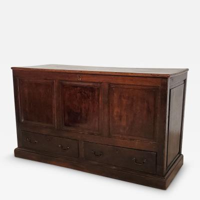 George I Oak Mule Chest England circa 1720