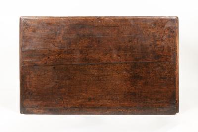 George I Oak and Walnut Chest of Drawers English Circa 1700