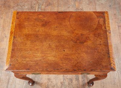 George I Pad Foot Side Table