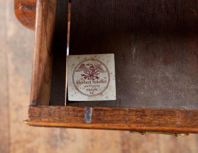 George I Pad Foot Side Table