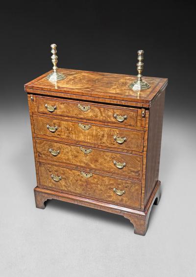 George I Period Walnut Bachelors Chest